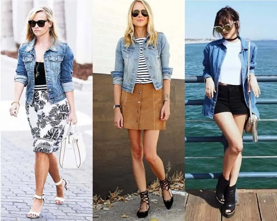 Looks com jaqueta jeans- Infinitas opções para você arrasar no visual