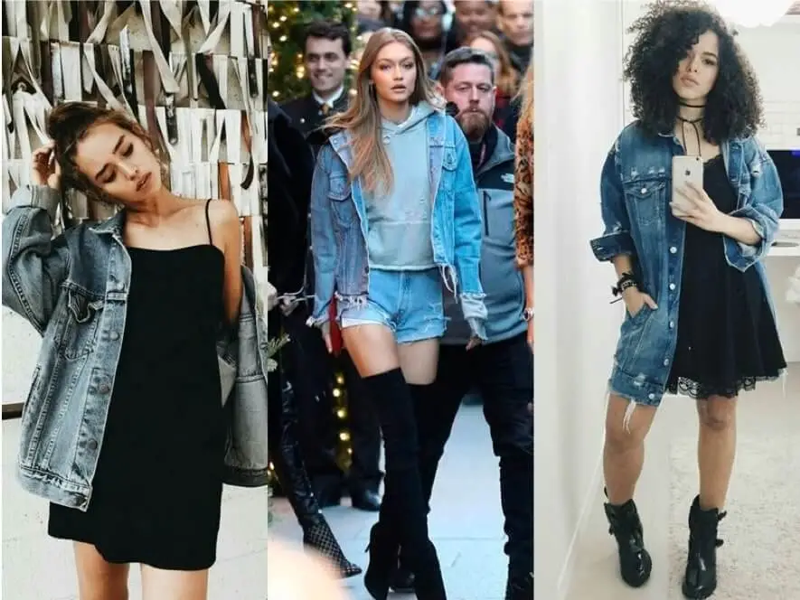 Looks com jaqueta jeans- Infinitas opções para você arrasar no visual