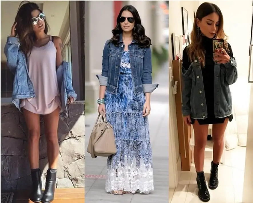 Looks com jaqueta jeans- Infinitas opções para você arrasar no visual