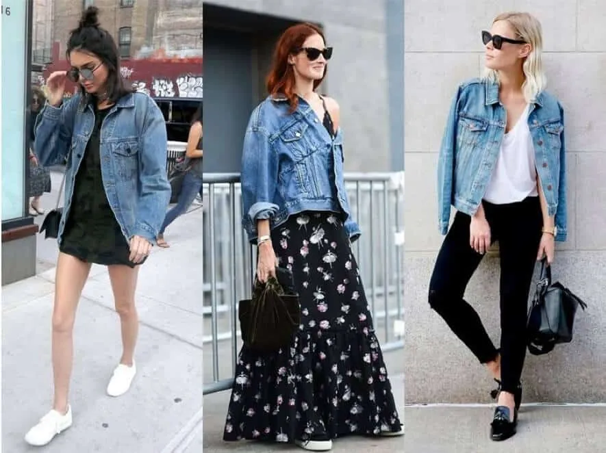 Looks com jaqueta jeans- Infinitas opções para você arrasar no visual