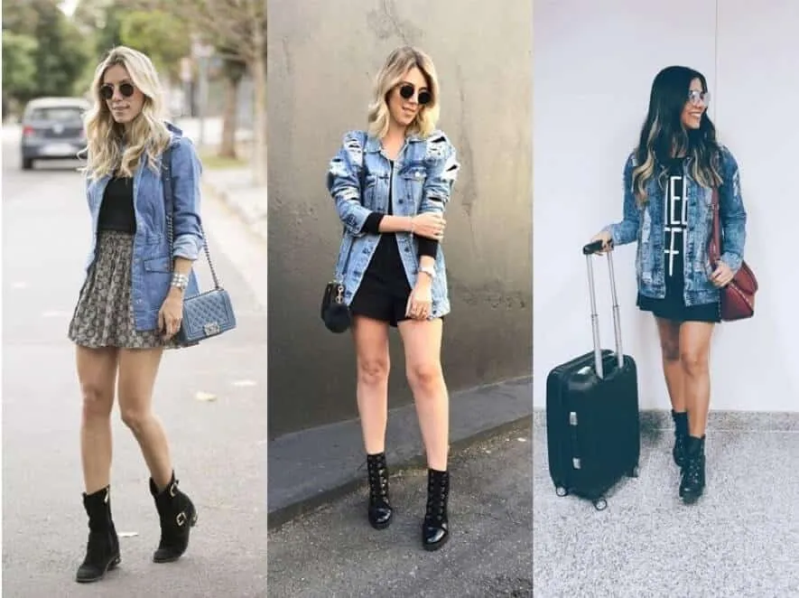 Looks com jaqueta jeans- Infinitas opções para você arrasar no visual