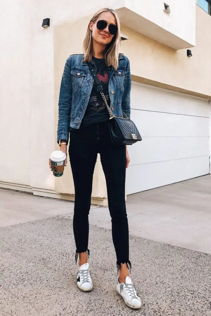 Looks com jaqueta jeans- Infinitas opções para você arrasar no visual