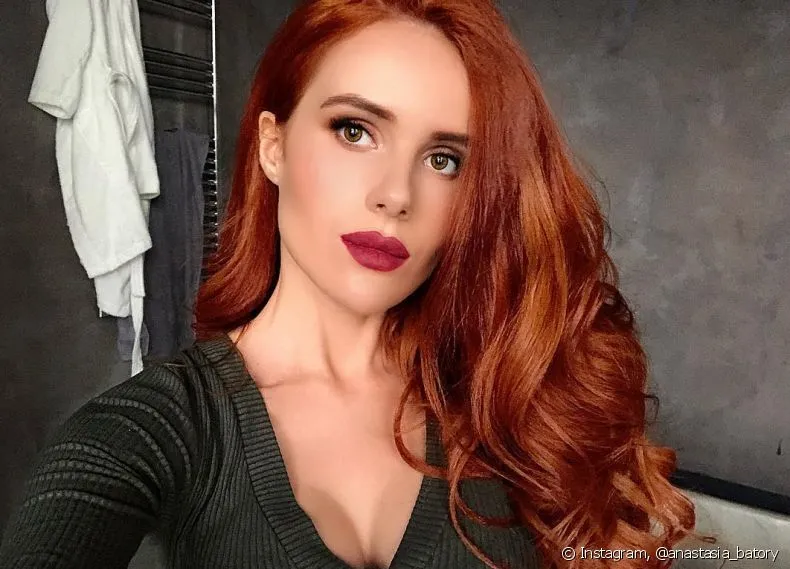 Cabelo vermelho - tons de vermelho, cuidados e inspirações