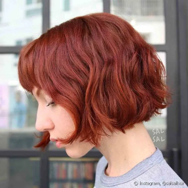 Cabelo vermelho - tons de vermelho, cuidados e inspirações