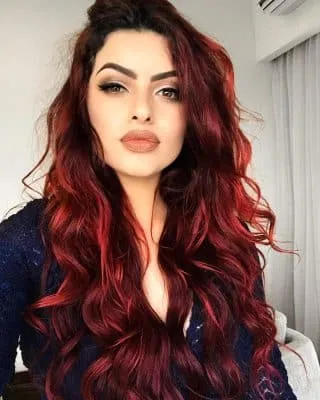 Cabelo vermelho - Tons de vermelho, cuidados e inspirações