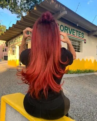 Cabelo vermelho - Tons de vermelho, cuidados e inspirações