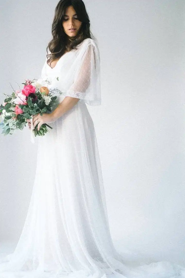 Simple wedding dress - What they look like + models for inspiration