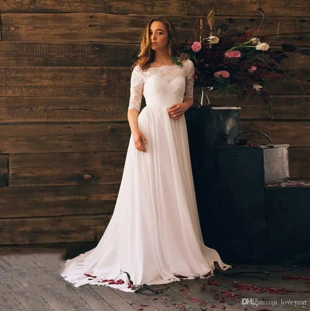 Simple wedding dress - What they look like + models for inspiration