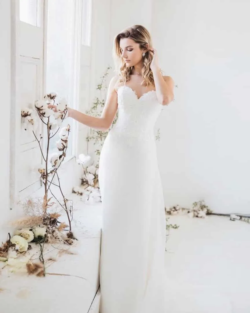 Simple wedding dress - What they look like + models for inspiration