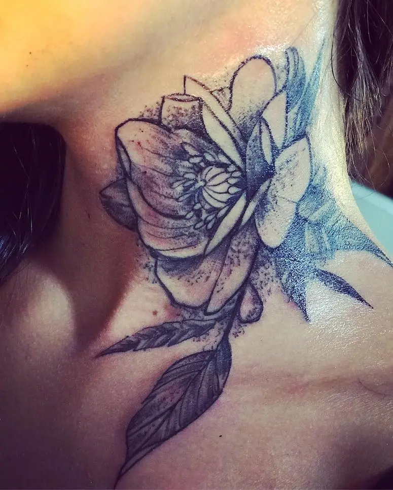 Tatuagem no pescoço - Tipos mais comuns e inspirações