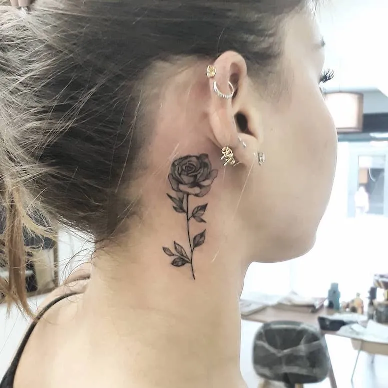 Tatuagem no pescoço - Tipos mais comuns e inspirações