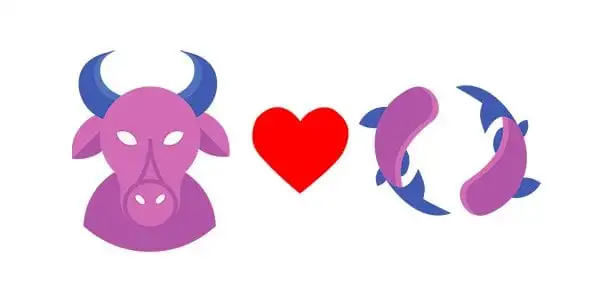 Does the Taurus sign match which zodiac sign in love?