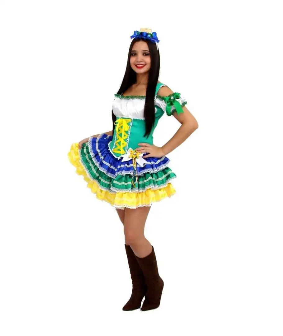 Mais de 20 modelos de vestido de festa junina para você. Confira agora