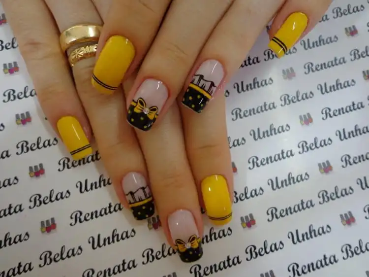 Esmalte amarelo - A cor tendência para quem deseja sair do óbvio e inovar