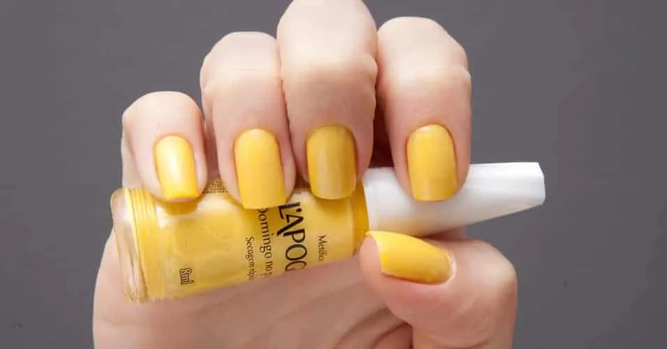 Esmalte amarelo - Nova tendência para quem deseja sair do óbvio e inovar