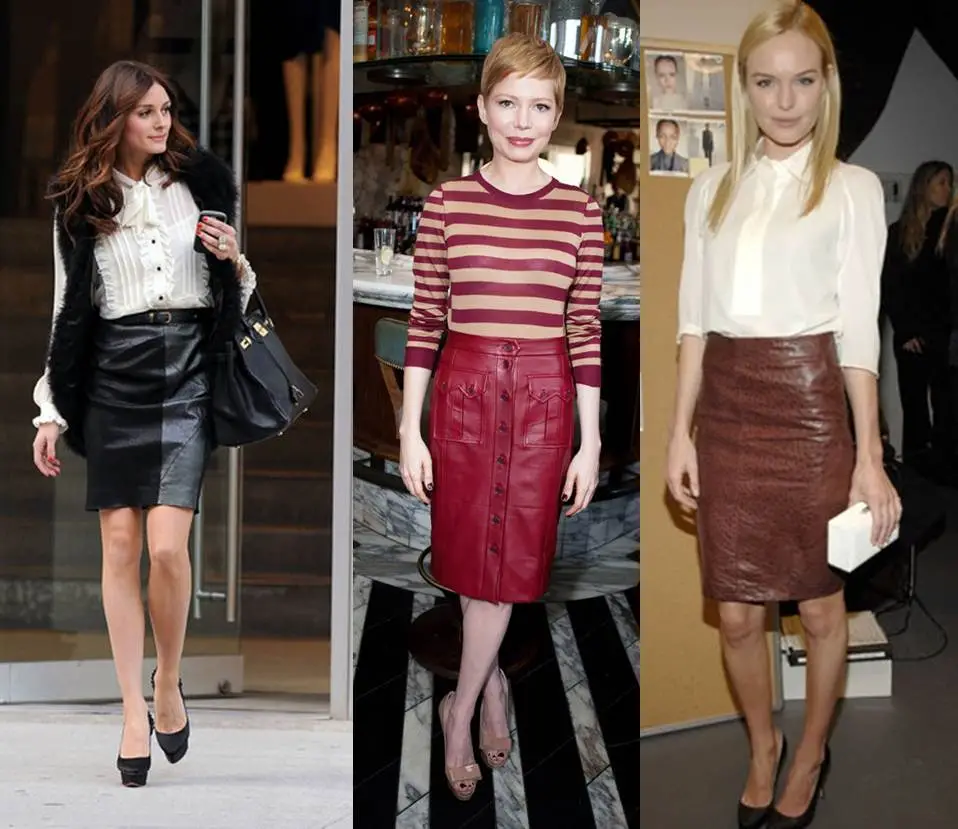 Leather skirt: ideas and styles for you to look stunning!