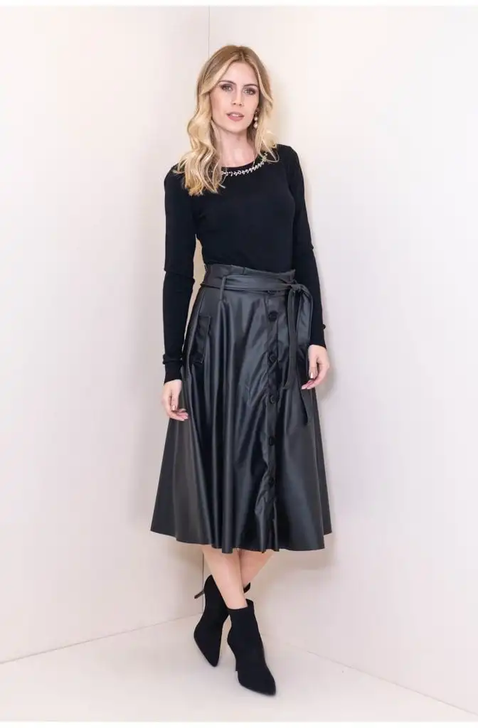 Leather skirt: ideas and styles for you to look stunning!