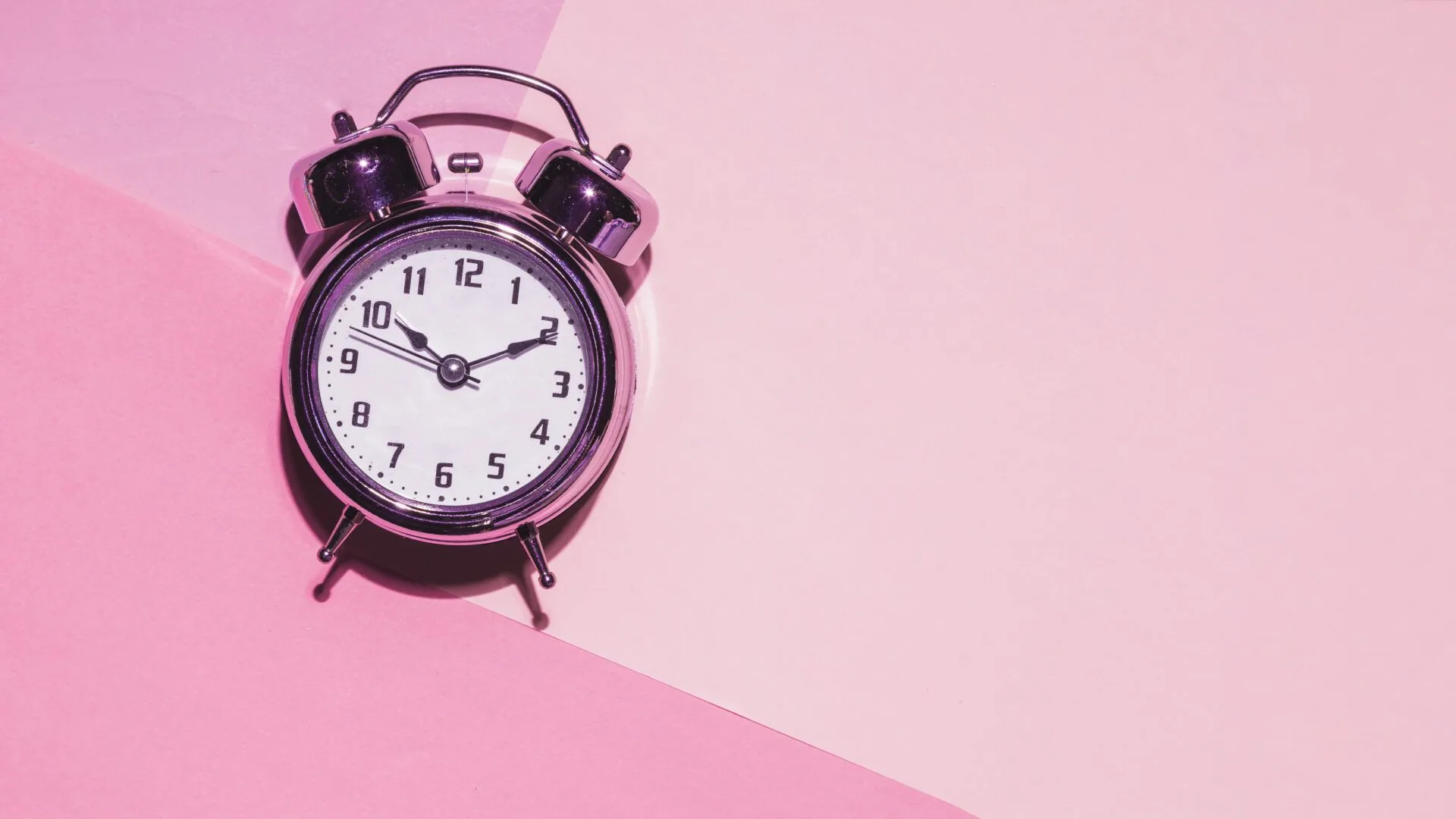 pink ovulation alarm clock