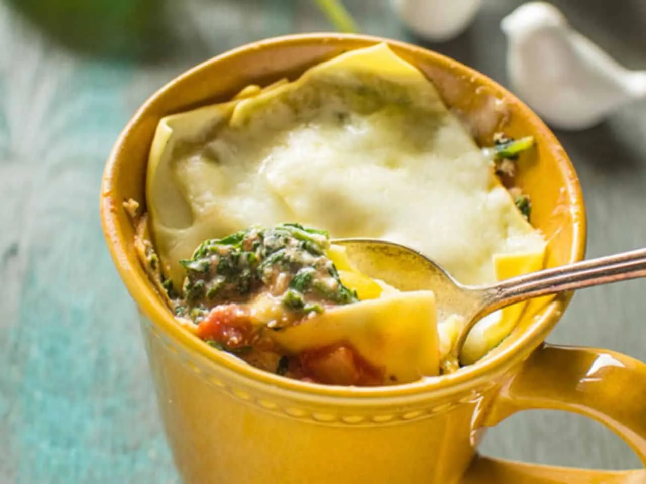 Mug Recipes - Lasagna