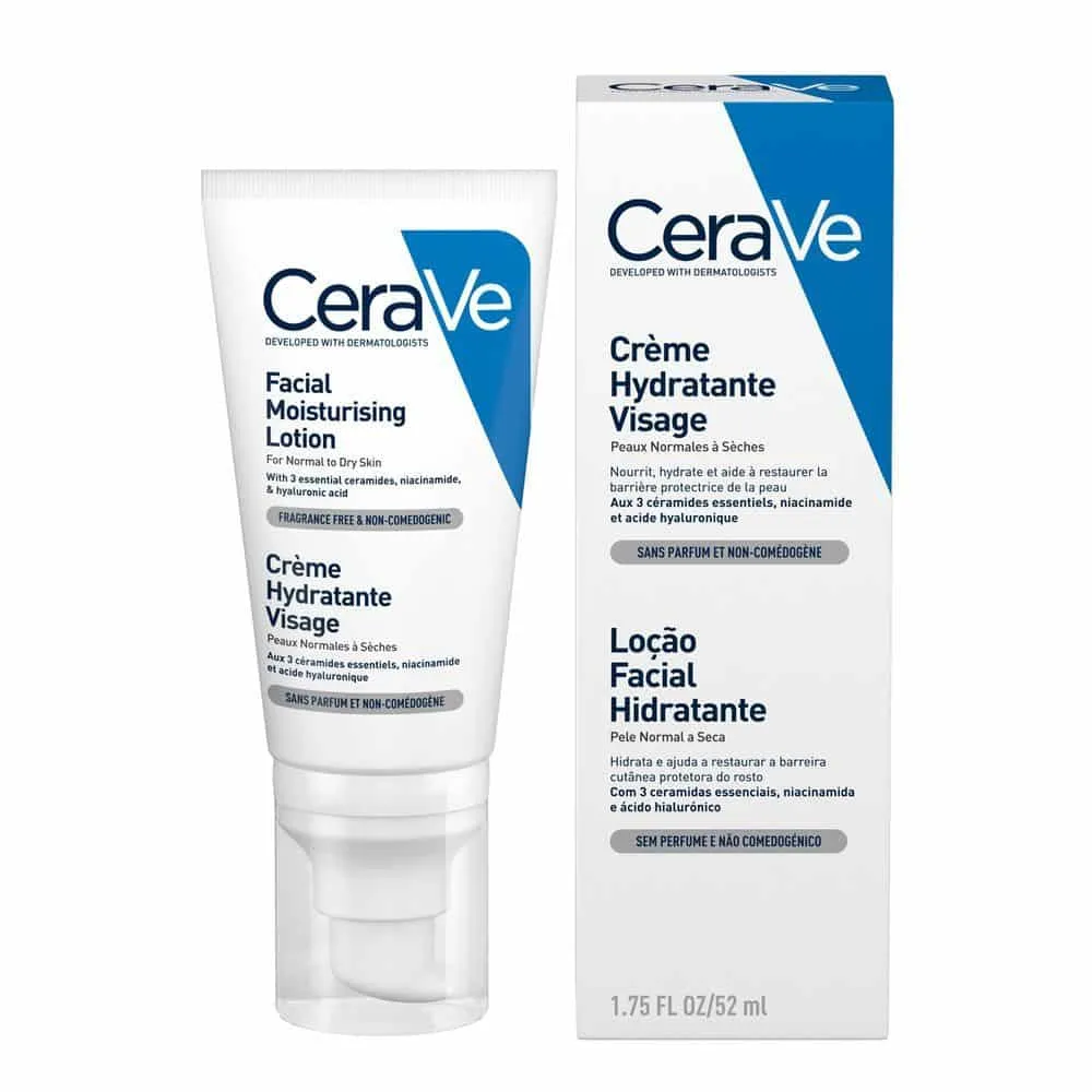 Moisturizing facial lotion, CeraVe