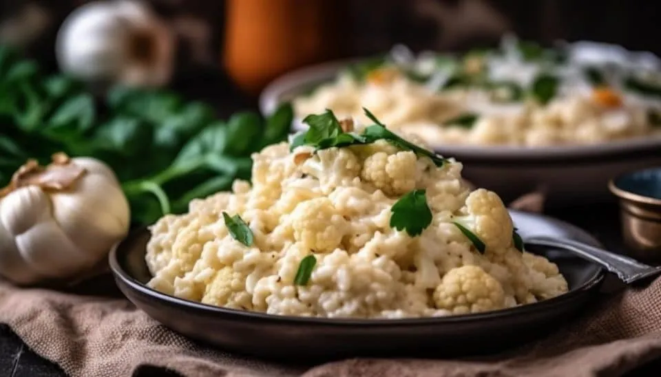 Jantar rápido: couve-flor gratinada