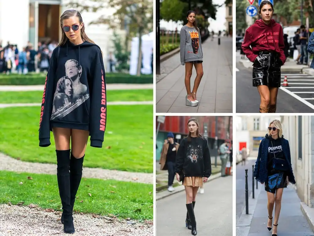 Looks com moletom- Como usar, dicas e truques + fotos para se inspirar