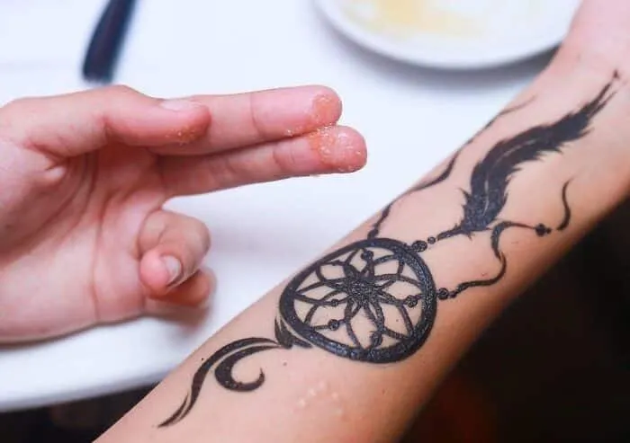 How to care for your temporary tattoo