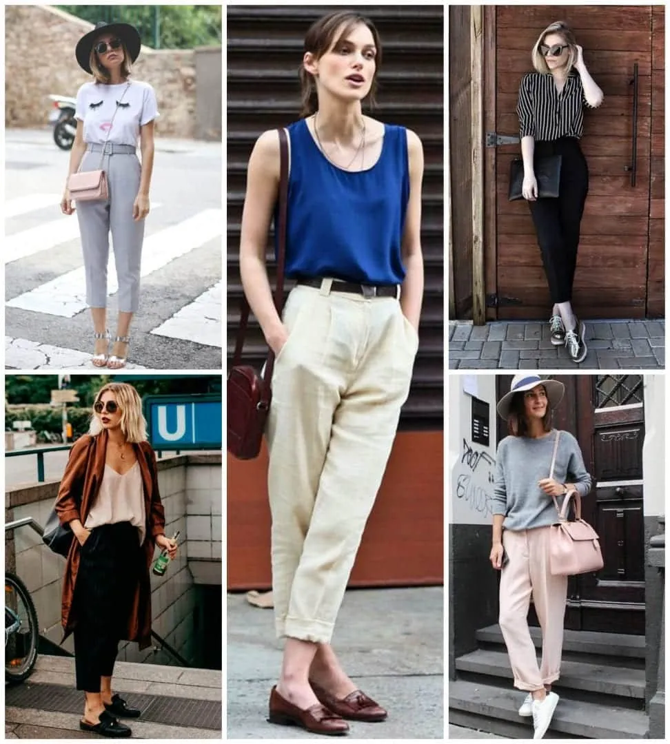 19 types de pantalons pour que vous puissiez choisir vos favoris et bercer le look