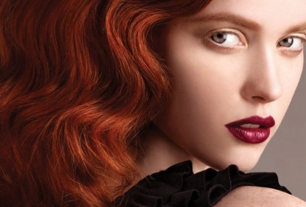 makeup for redheads - lipstick