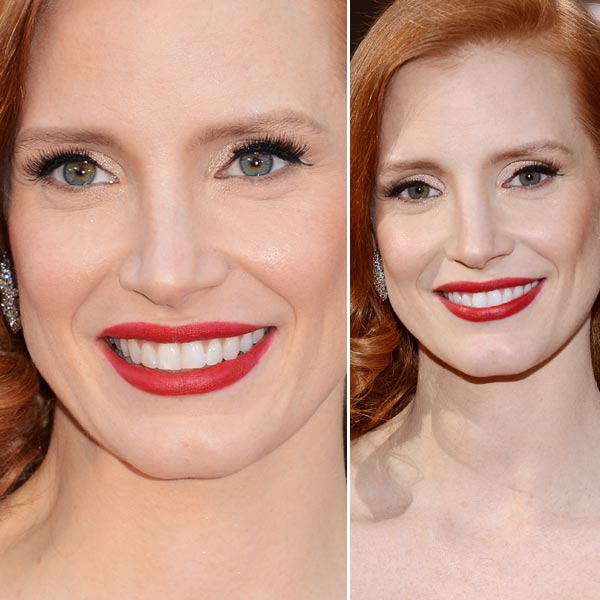 makeup for redheads - Makeup with brown and gold