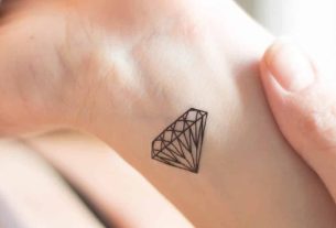 Diamond tattoo, 80 ideas to inspire you on the theme