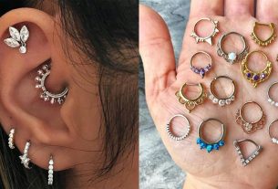 Piercing na orelha, curiosidades + 48 imagens de inspiração