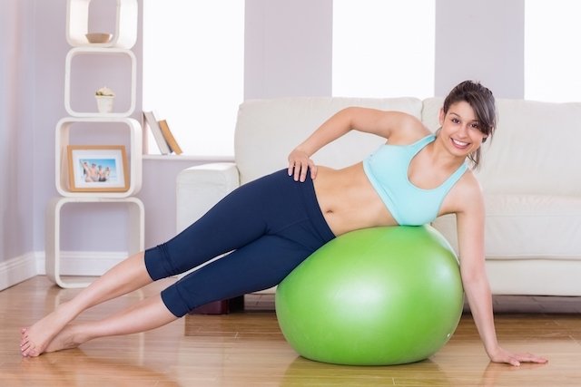 6 Pilates ball exercises to tone your body