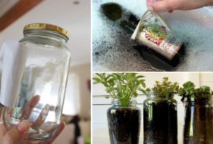 How to remove labels from glass jars and bottles without leaving glue residue