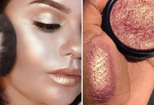 How to make homemade highlighter with just two products