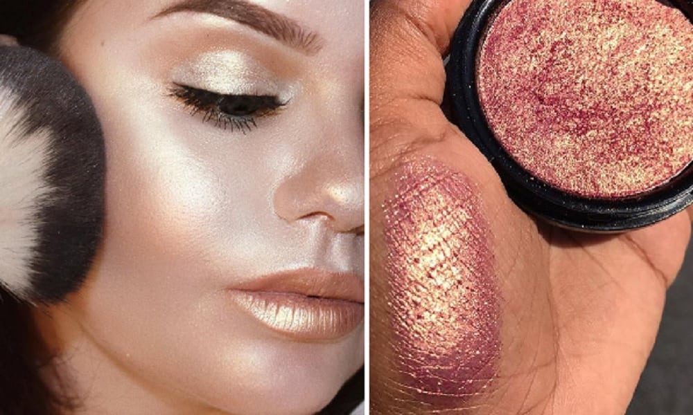 How to make homemade highlighter with just two products