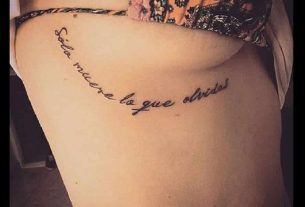 Phrase tattoos: creative inspirations and meanings