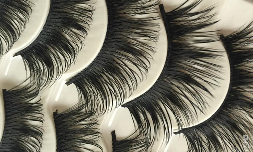 How to clean false eyelashes that have already been used