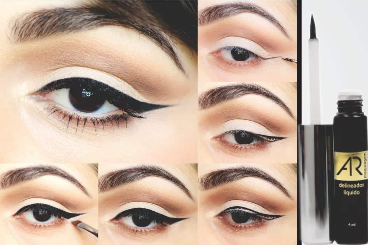 Makeup with eyeliner – Options to use during the day or night