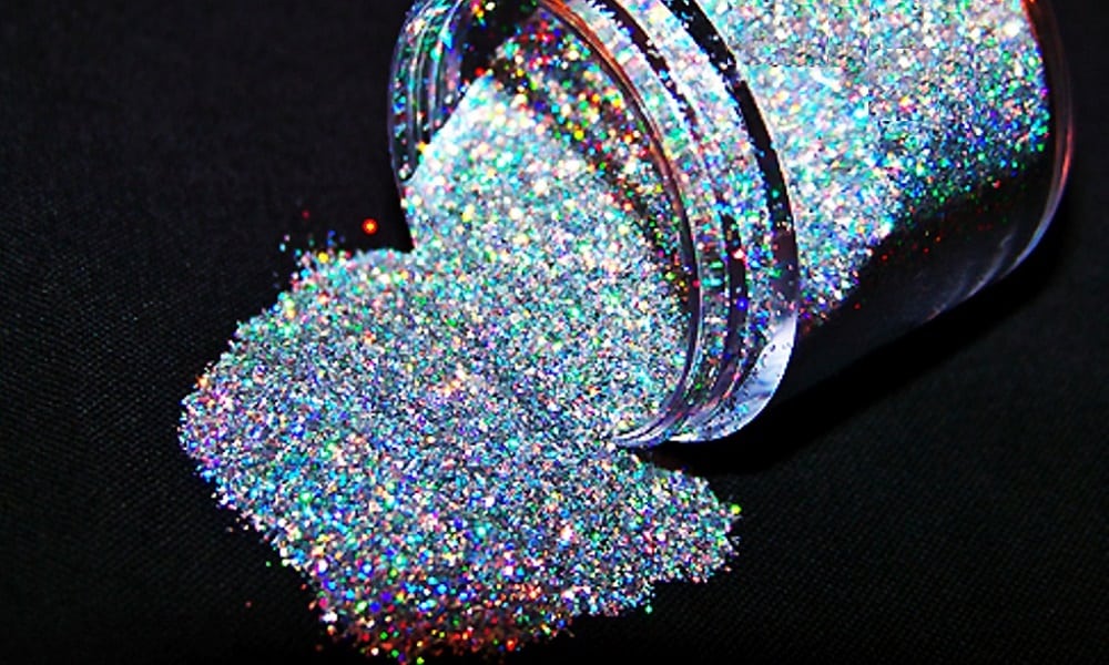 Learn how to make homemade glitter for Carnival