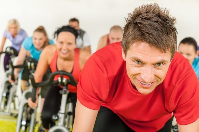 Benefits of the gym's Spinning class