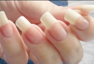 How to do nail extensions with table salt