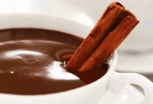 Chocolate quente fit