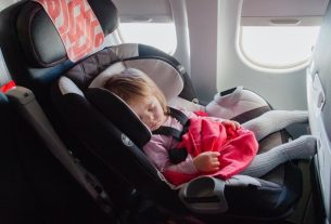 How old can a baby travel by plane?