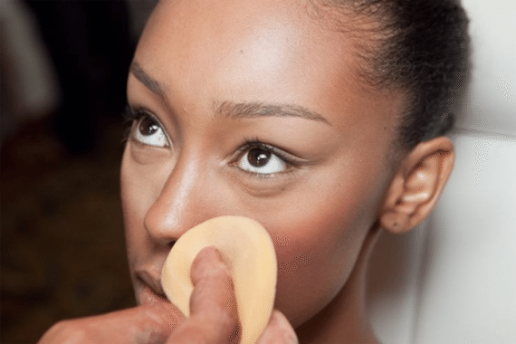 Makeup preparation for black women