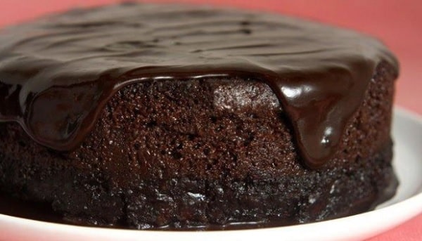 Receita de bolo de chocolate fit