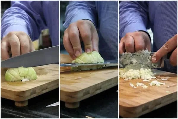 So schneiden Sie Zwiebeln praktisch, schnell und einfach