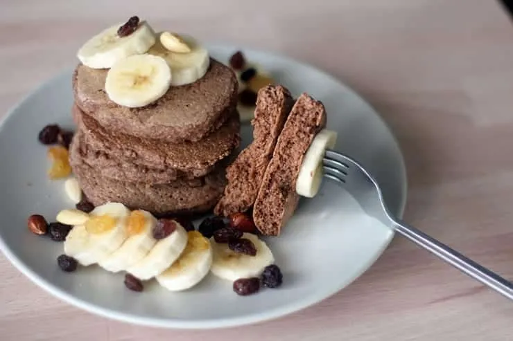 Banana pancake with oats - an easy and delicious recipe to make