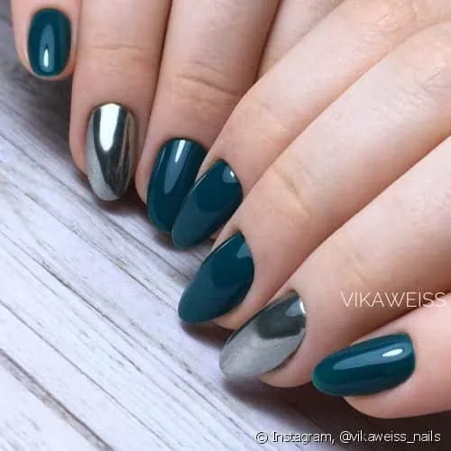 Green nail polish - How to use and innovate this week + Inspiration photos