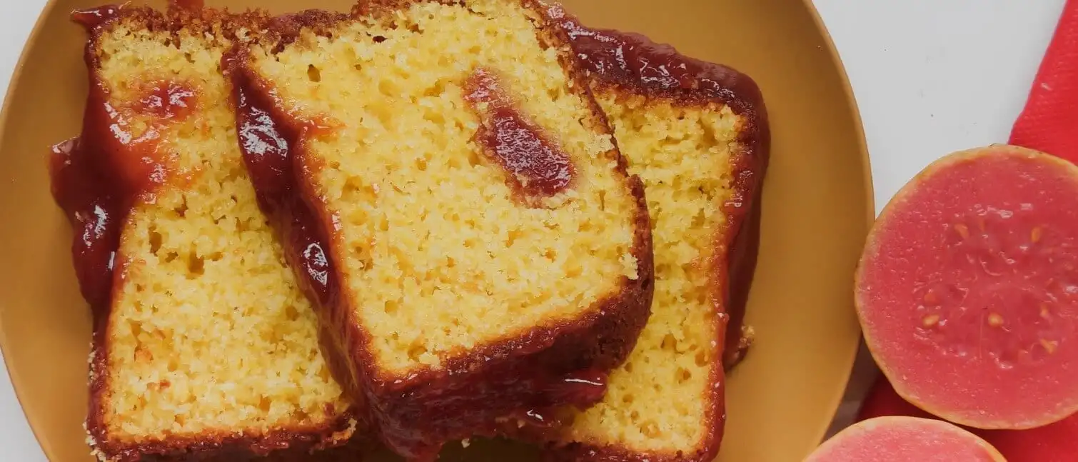 Check out two mouth-watering recipes for cornmeal cake with guava paste